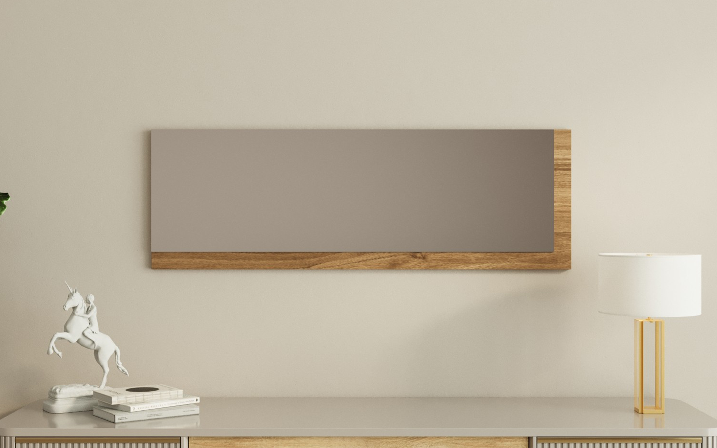 Mirror 40/120 cm Lariya, hazelnut  2